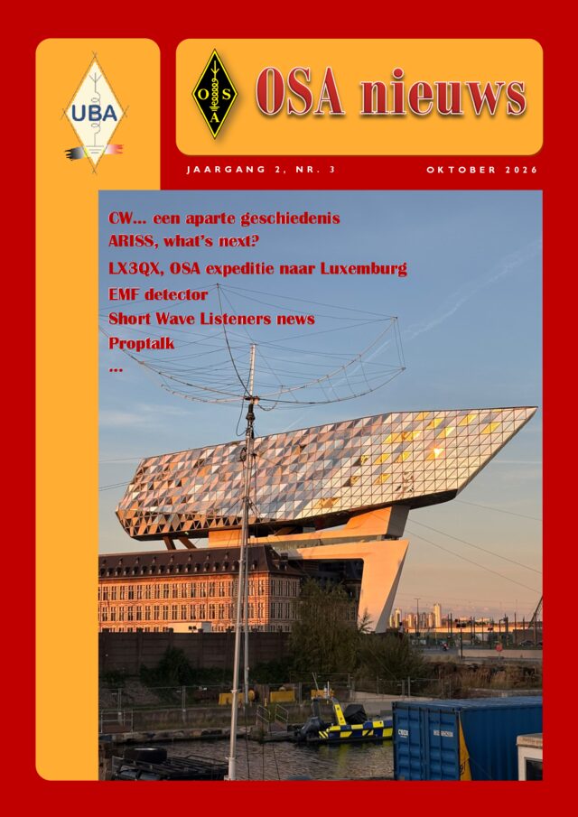 Cover OSA News 2026 · no. 3