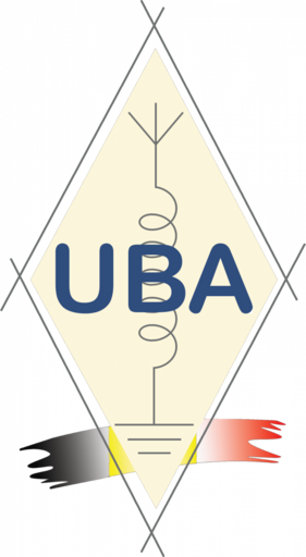 Embleem van UBA — Koninklijke Unie van de Belgische Zendamateurs